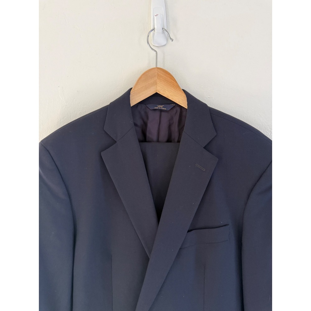 346 Brooks Brothers Stretch‎ 2 Piece Suit 43L | 36W x 31L Dark Blue